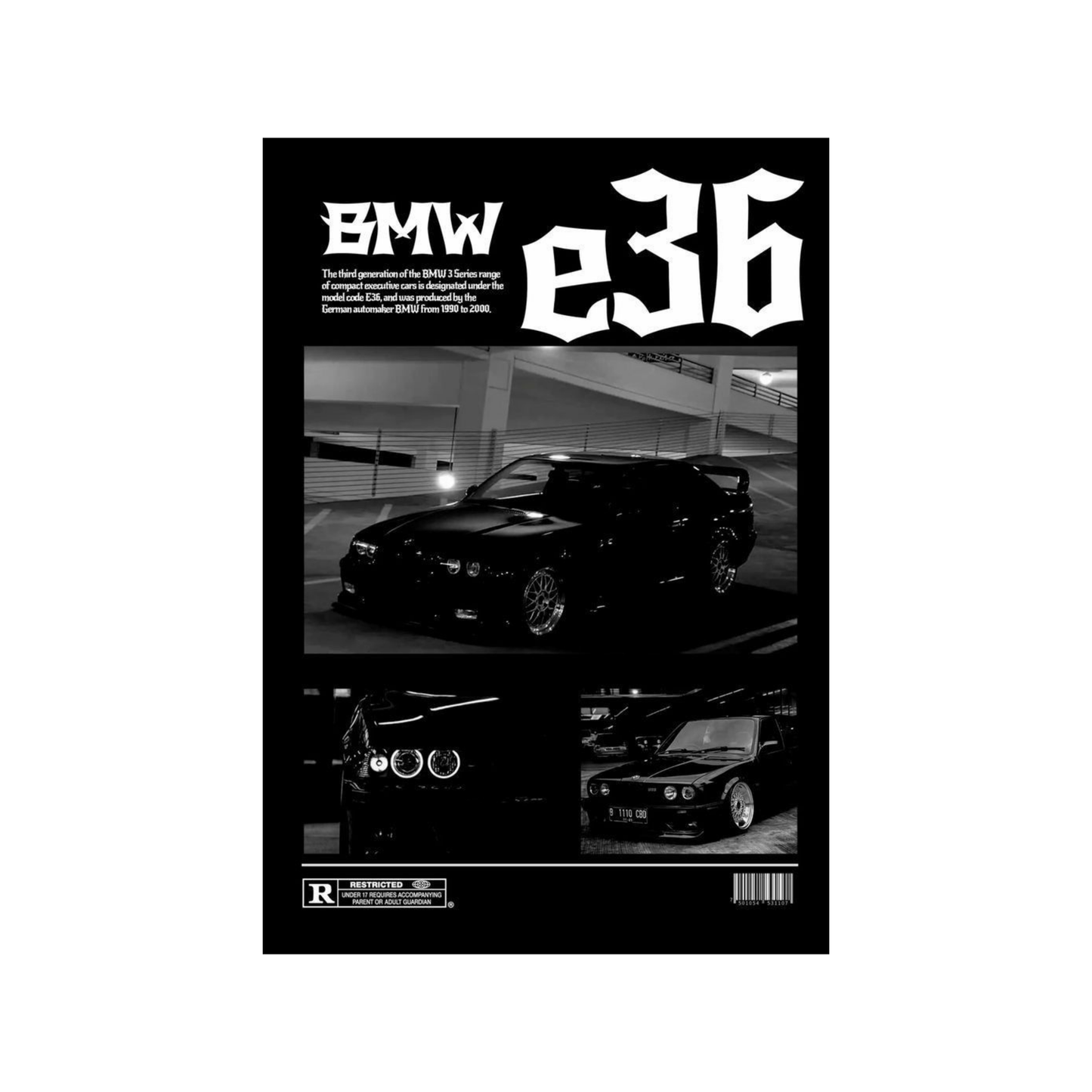 BMW Themed Car Posters - Vol I