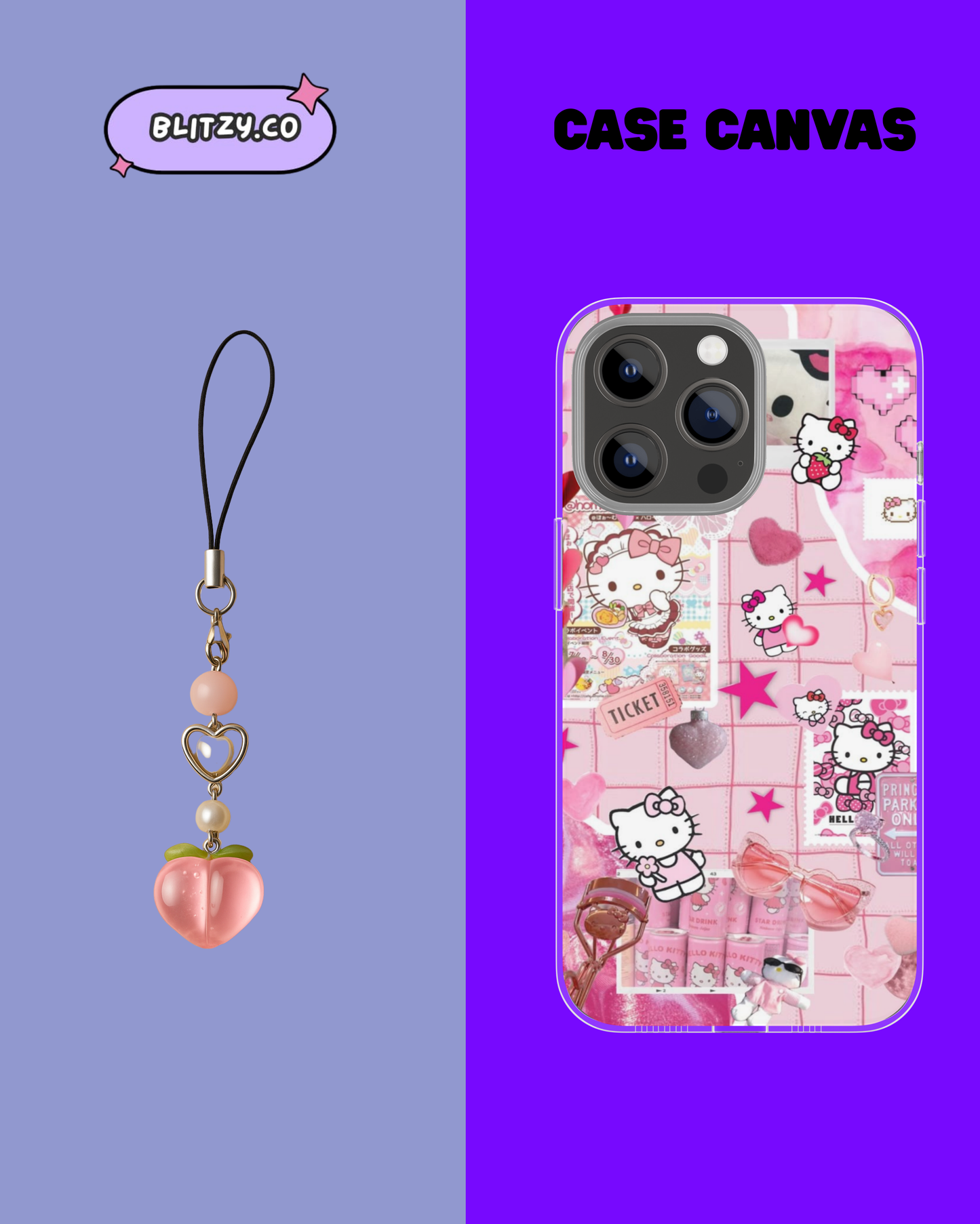 Hachi- inspired Phone Case & Charm