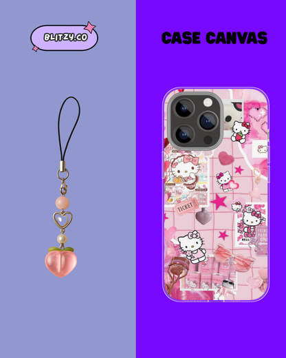 Hachi- inspired Phone Case & Charm