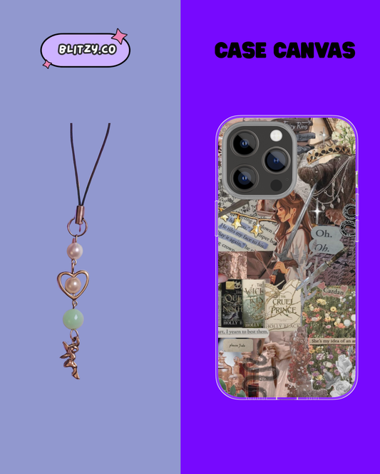 Fairy Dust Inspired Phone Case & Charm
