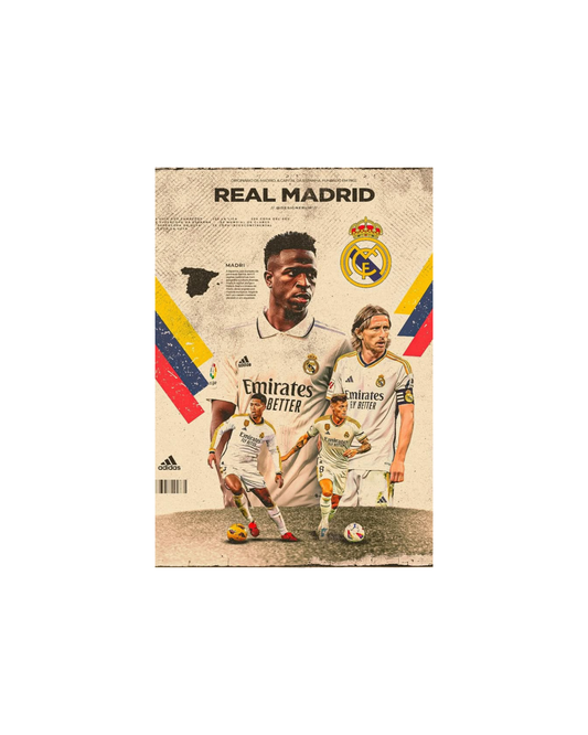 Real Madrid Themed Posters
