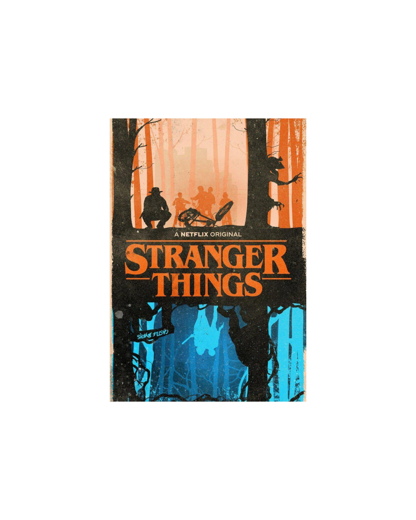Stranger Things Themed Posters