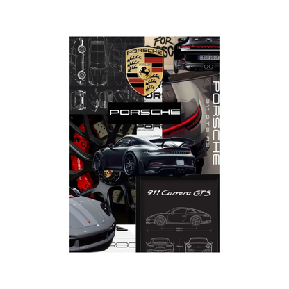Porsche Themed Car Posters
