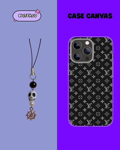 Shatter-me inspired Phone Case & charm