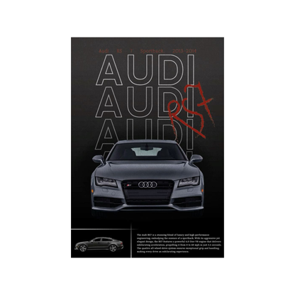Audi Themed Cars Posters