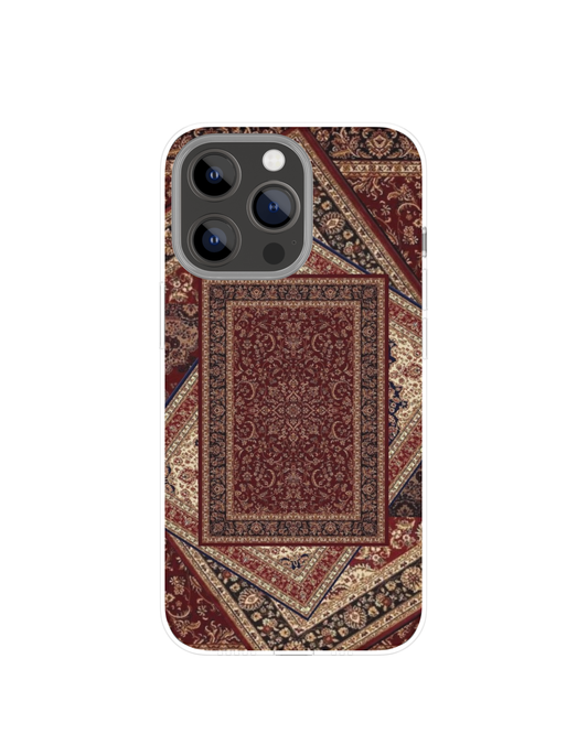 Red Arabic Carpet Themed Phone Case