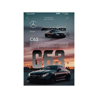 Mercedes Themed Posters