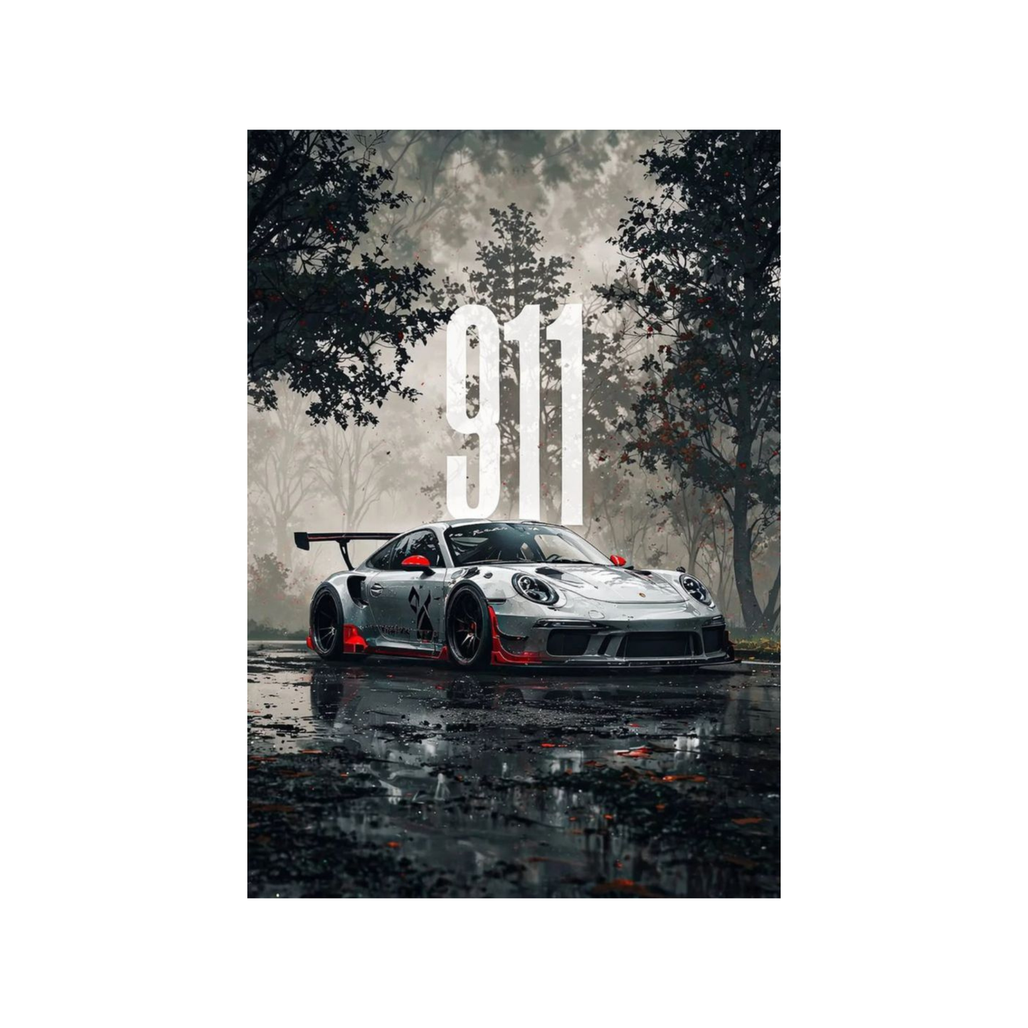 Porsche Themed Car Posters