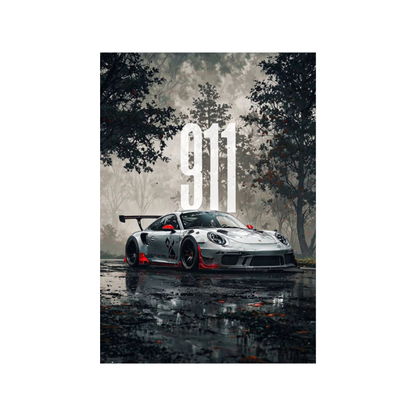 Porsche Themed Car Posters