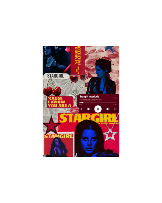 Star Girl-Boy Themed Posters