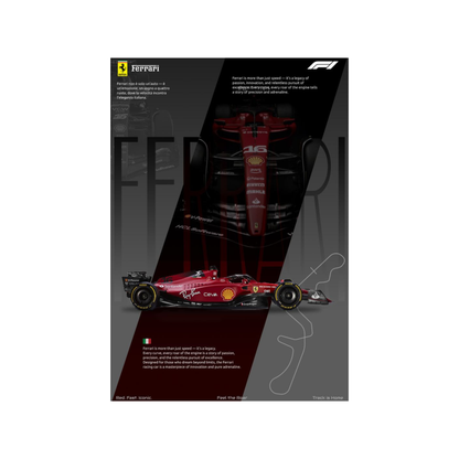 Ferrari Themed Posters - Vol I