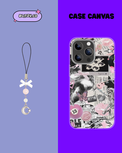 Celestial dreams Themed Phone Case & Charm