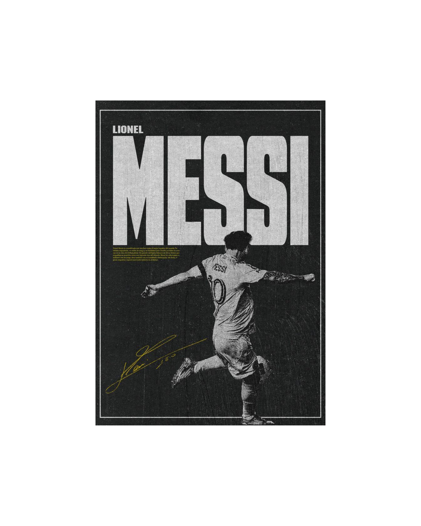 Lionel Messi Themed Posters