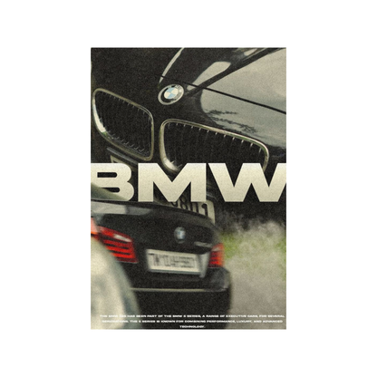 Bmw Themed Car Posters - Vol II