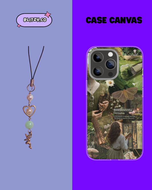 Fairy Dust Inspired Phone Case & Charm