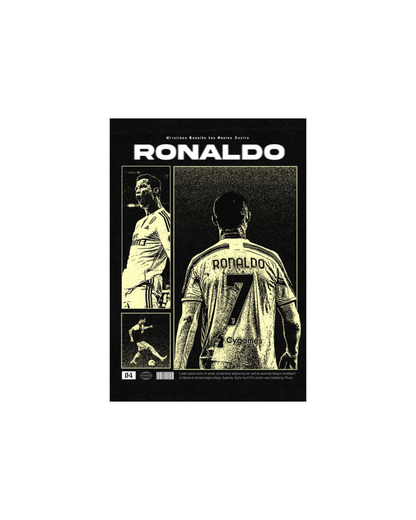 Cristiano Ronaldo Themed Posters
