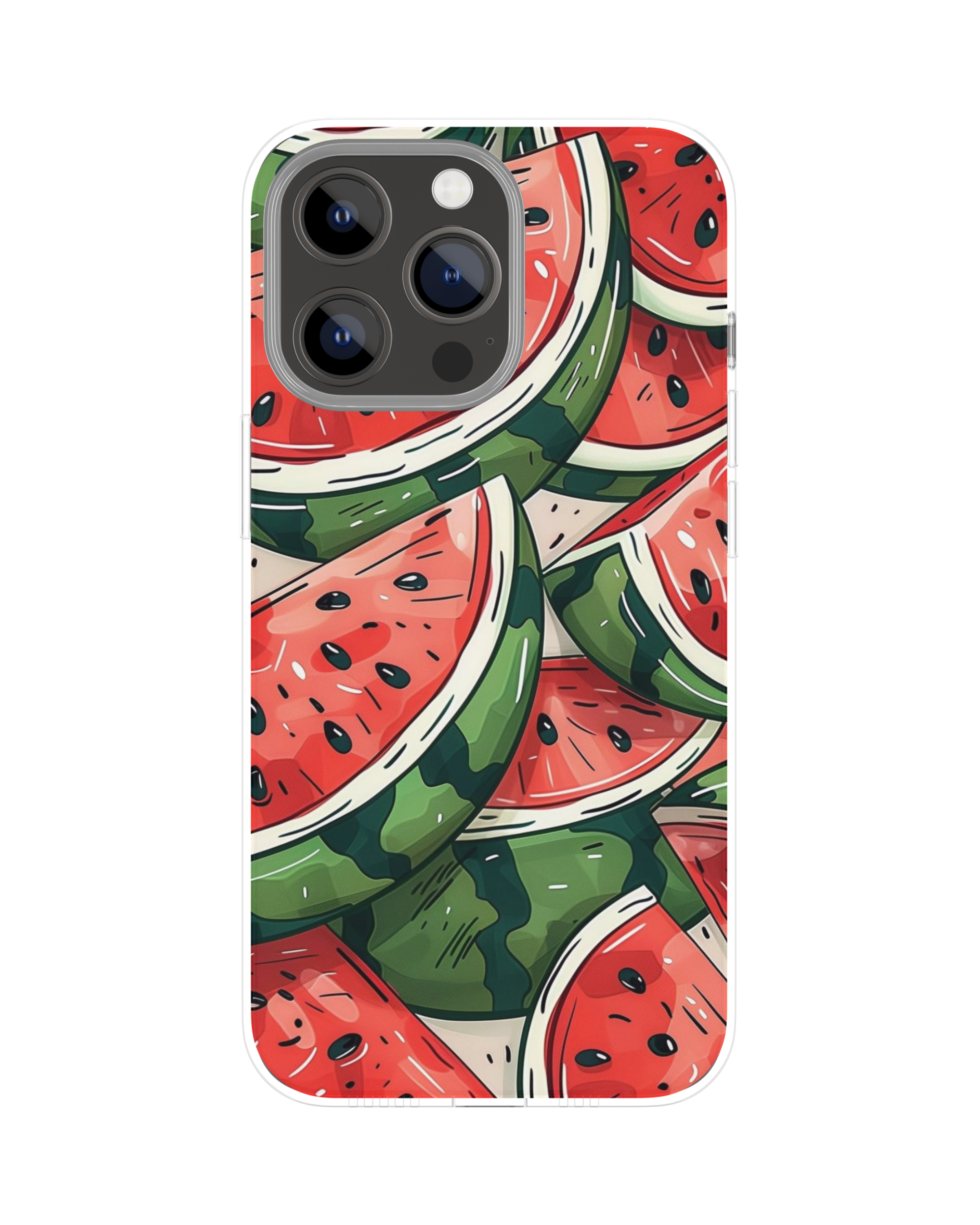 2D Fruits Themed Phone Case