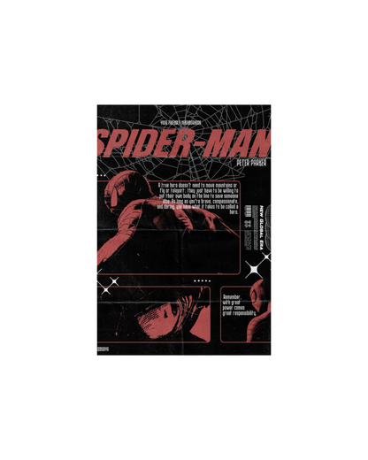 Spidey Themed Posters