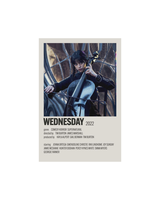 Wednesday Themed Posters