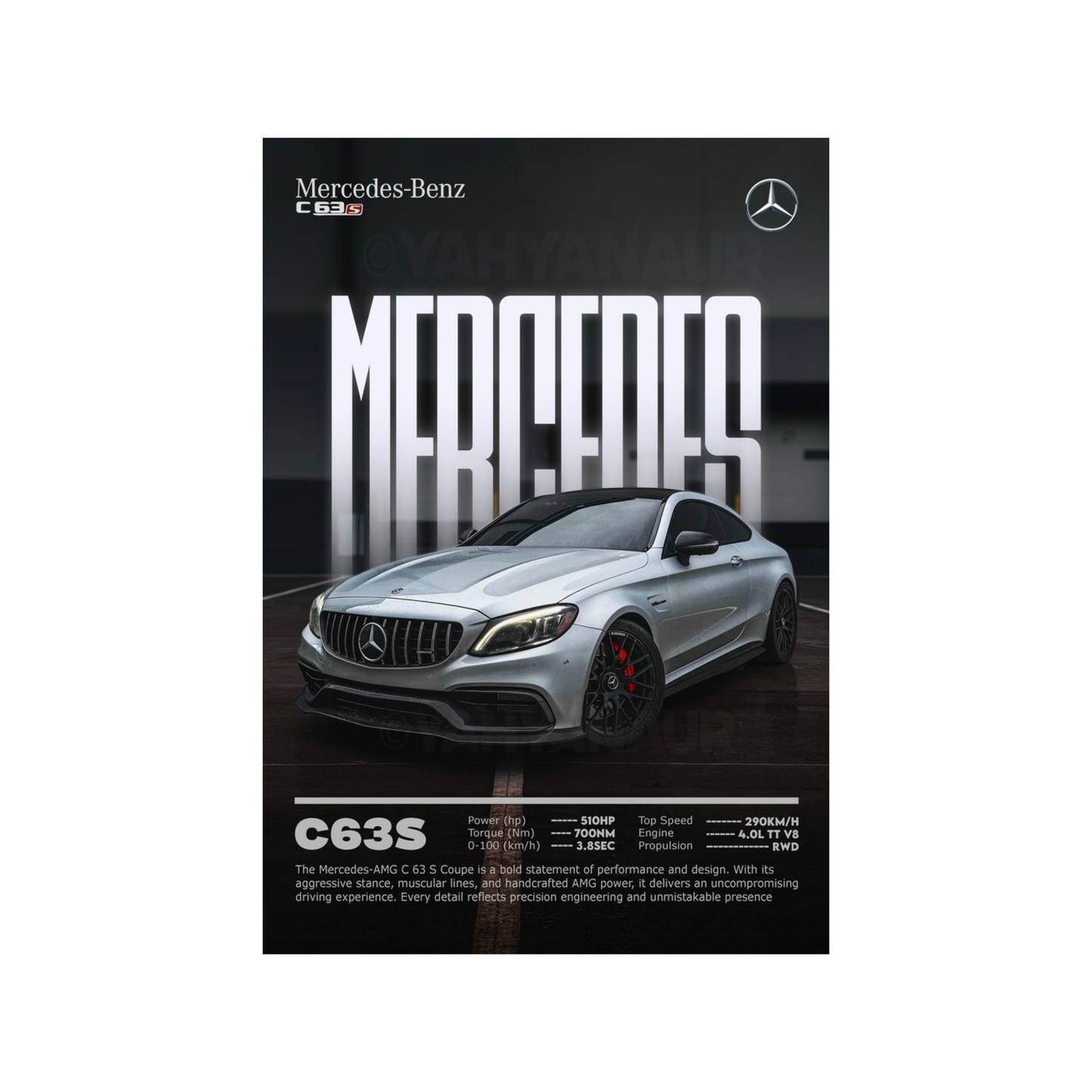 Mercedes Themed Posters