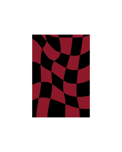 Aesthetic Checkered Themed Posters